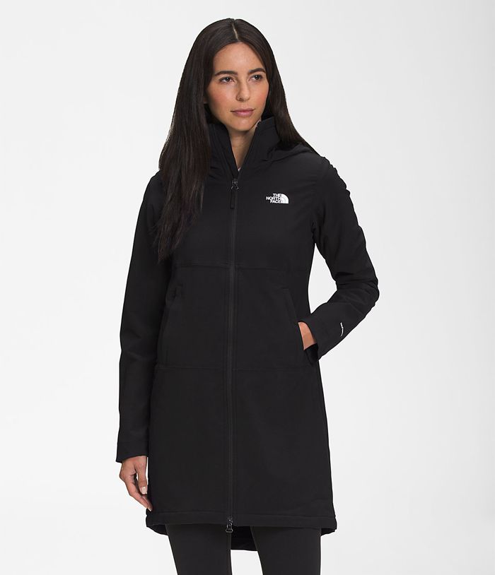 Chaqueta Softshell The North Face Mujer Negras Shelbe Raschel Parka Length Y Hood 05613IKSU